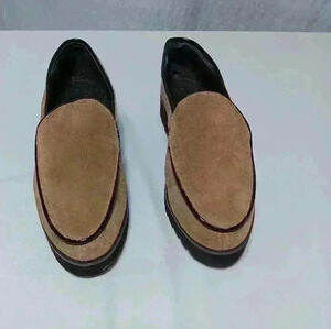 Donald Pliner leather loafers . Ladies size 10